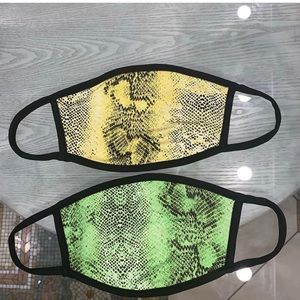 Fashionable face masks!